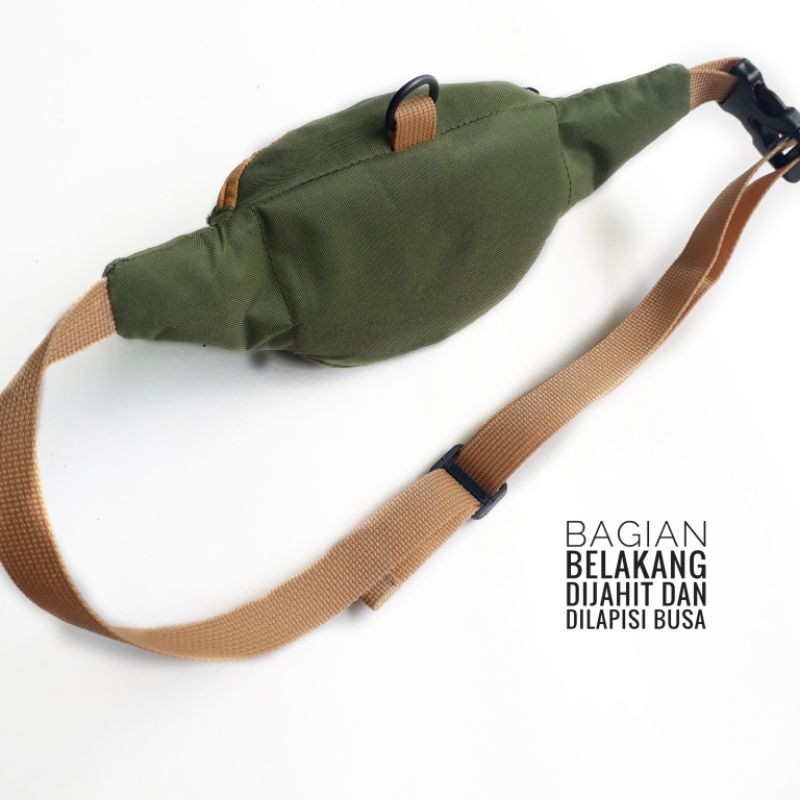 Tas Selempang Waistbag mini pria termurah