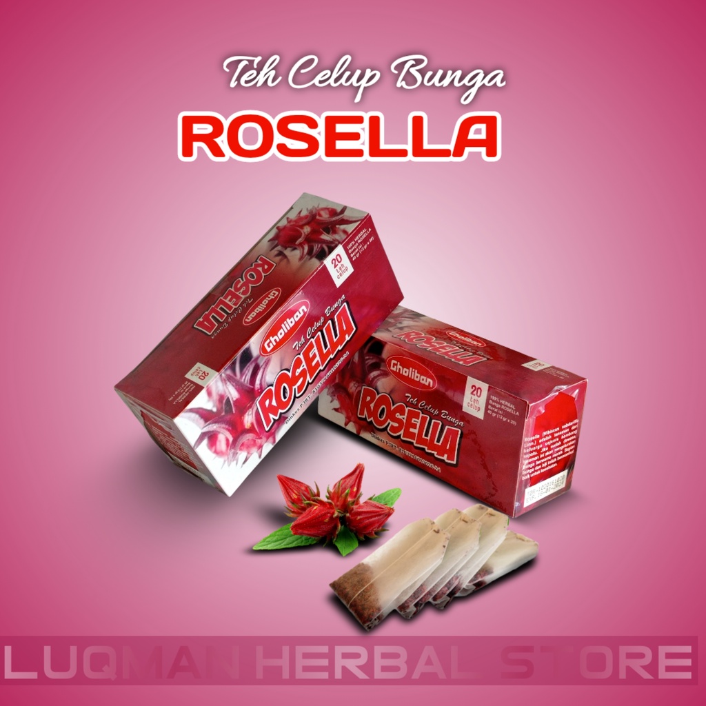 

Teh Celup Rosella Gholiban 100% Herbal