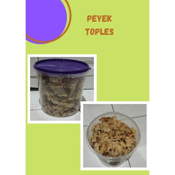 

Peyek Toplesan