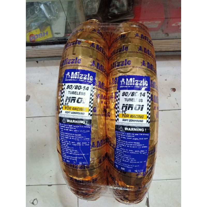 Jual Ban Mizzle Ring Mr Soft Compound Tubeles Ban Luar