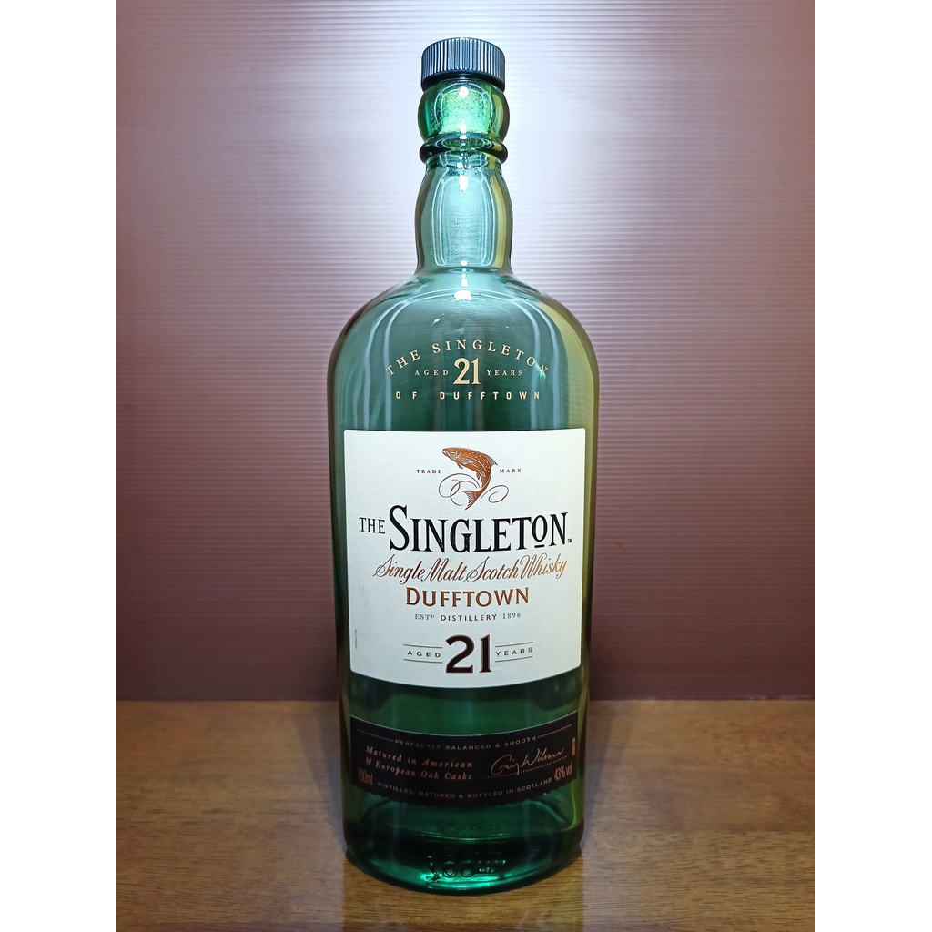 Botol bekas miras The Singleton 21 Dufftown 700 ML