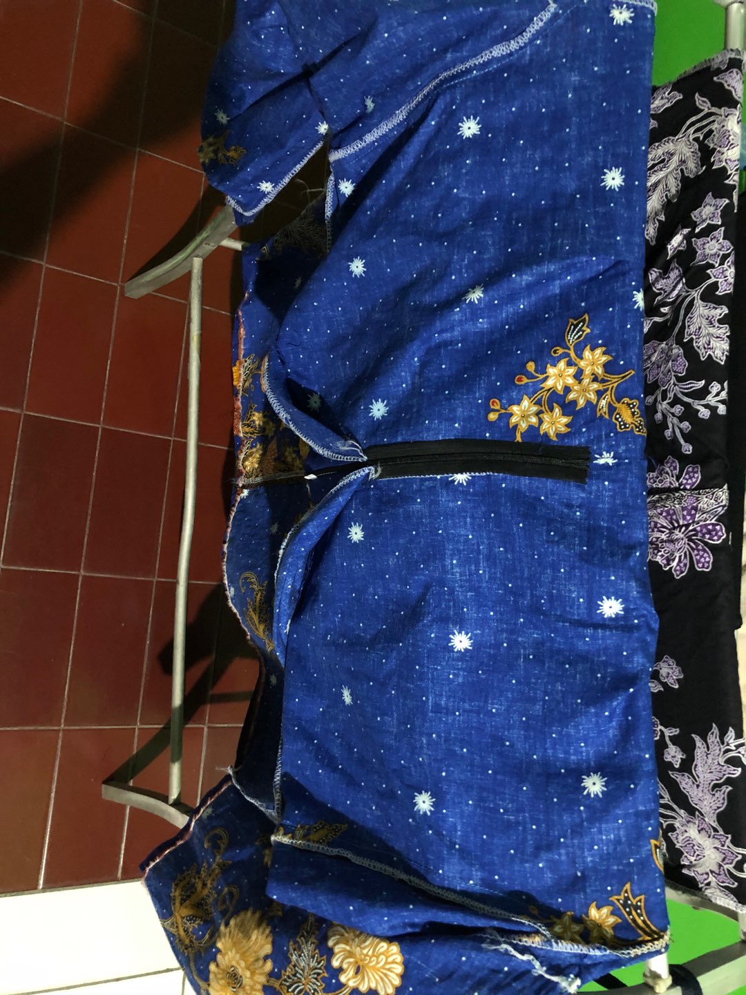 Batik Dolby Dolbi Dobby Doby Tenun Sutra Tulis Katun Atbm Baron Atasan Batik Wanita Sogan Srg308