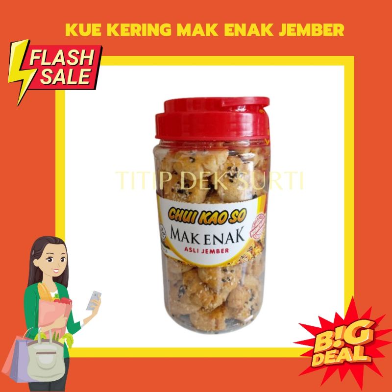 

Chui Kao So Mak Enak asli Jember 500gr