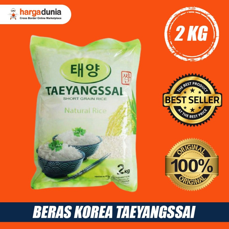 

Beras Jepang Korea Taeyangssal 2 Kg