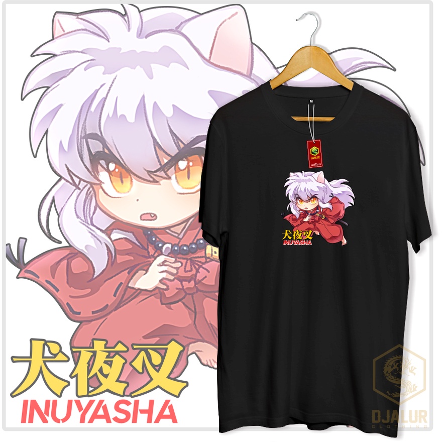 Kaos inuyasha Kaos Anime Japan Premium Cotton Combed 30s Djalur Clothing