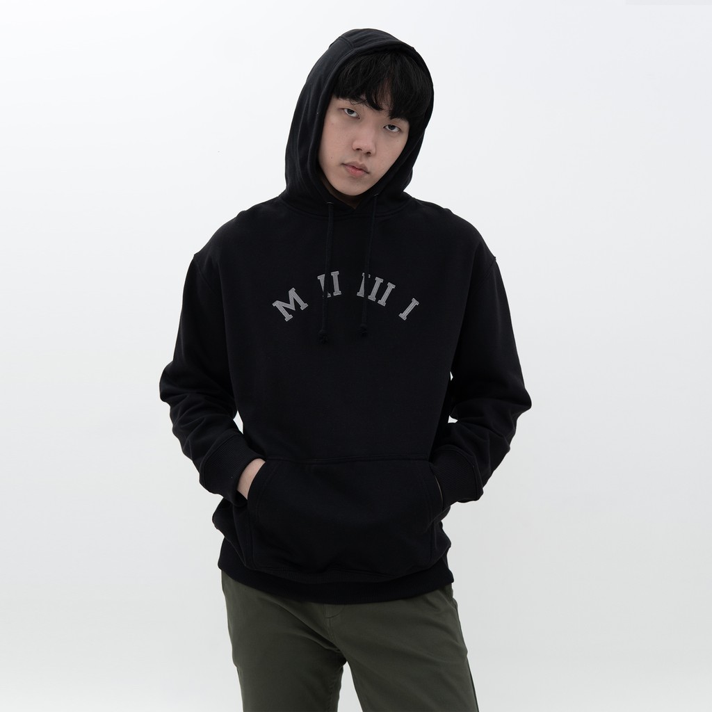 M231 Hoodie Panjang Hitam 2197C