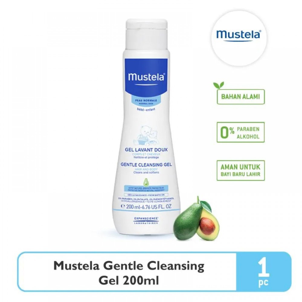 Jual Mustela Gentle Cleansing Gel Ml Shopee Indonesia