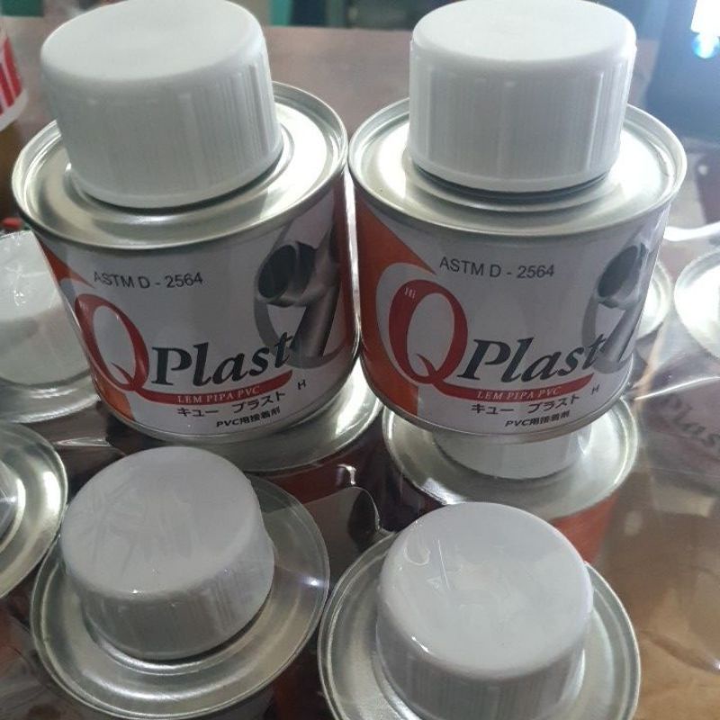 

LEM PIPA PVC HI QPLAST KALENG 100 gr
