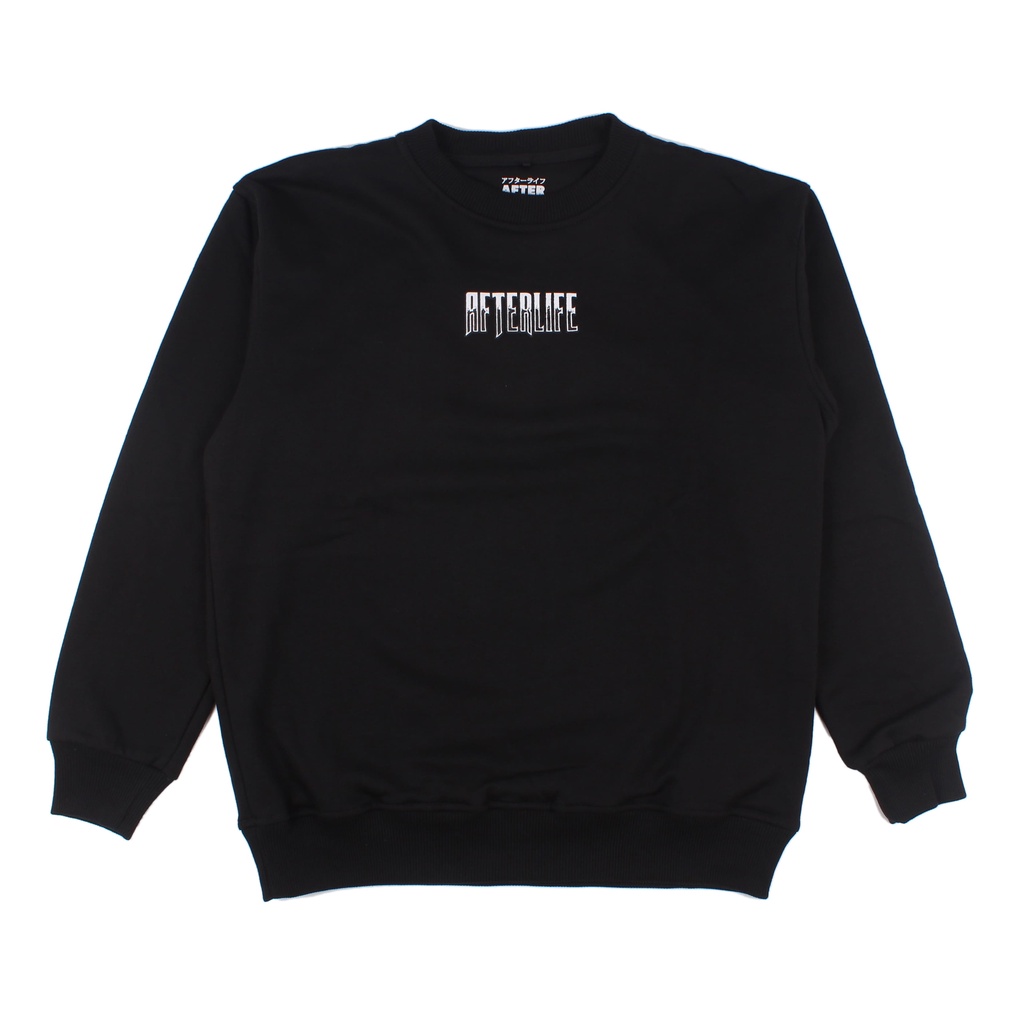 AFTERLIFE - Crewneck Tiger Attack Black | 21017