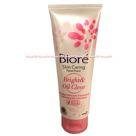 Biore Skin Caring 100ml Sabun Pembersih Muka Berminyak Biore Bright and Oil Clear