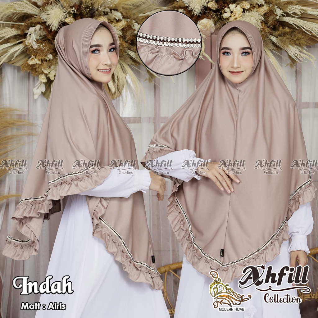 HIJAB INSTAN JUMBO INDAH ORI AHFILL COLLECTION