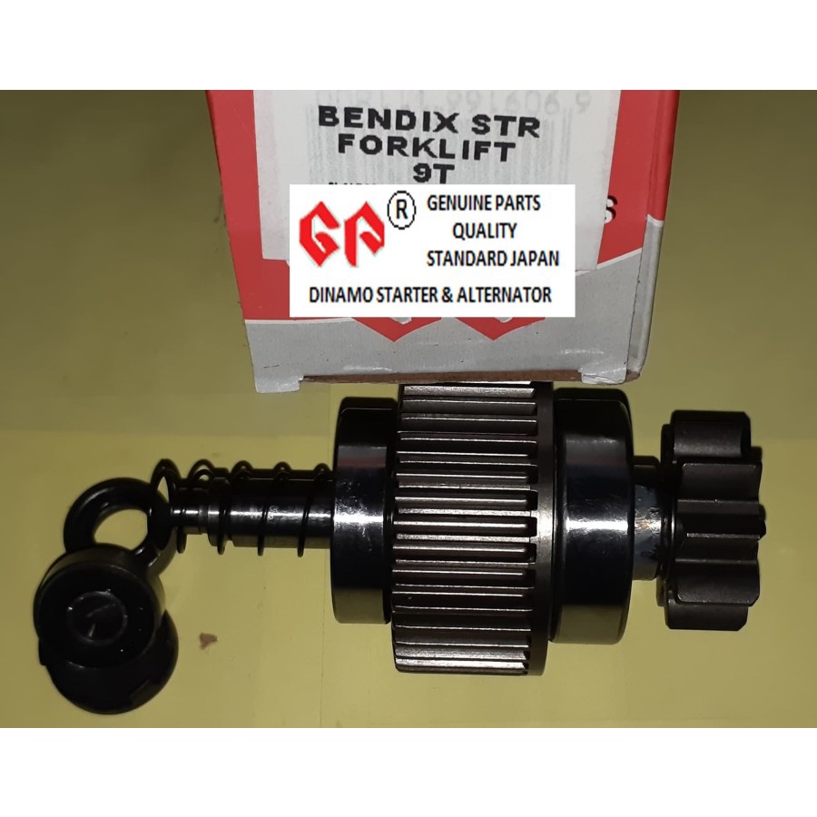 Bendix Starter GP Forklift / Doosan gigi 9T 1901011