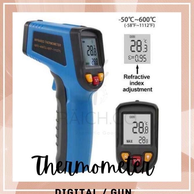 Termometer Masak Tembak Infrared Digital Cooking Thermometer Gun Suhu