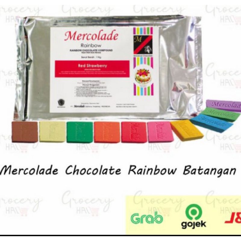 

Mercolade Rainbow Chocolate Compound Coklat batangan