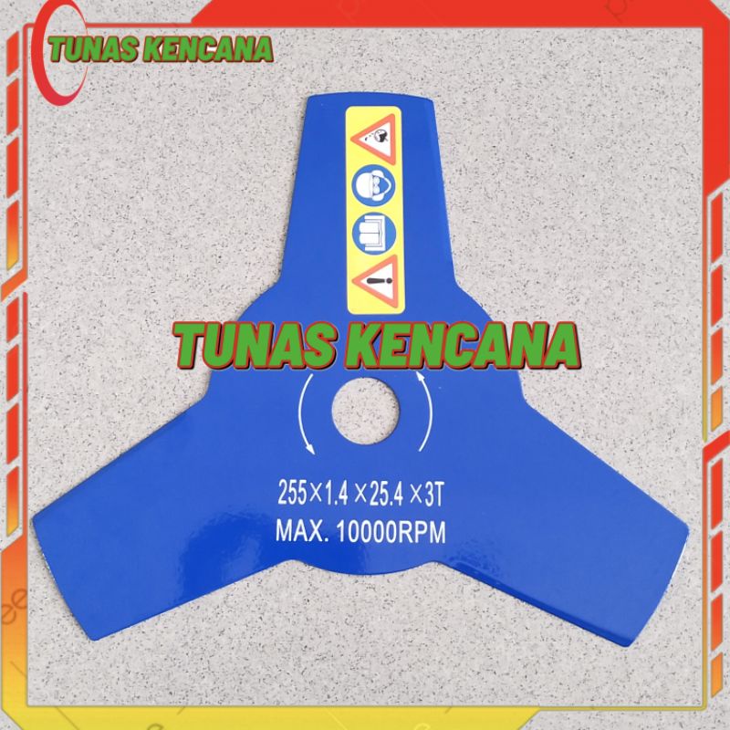 Pisau Bulat 3 T Mesin Potong rumput|Sparepart