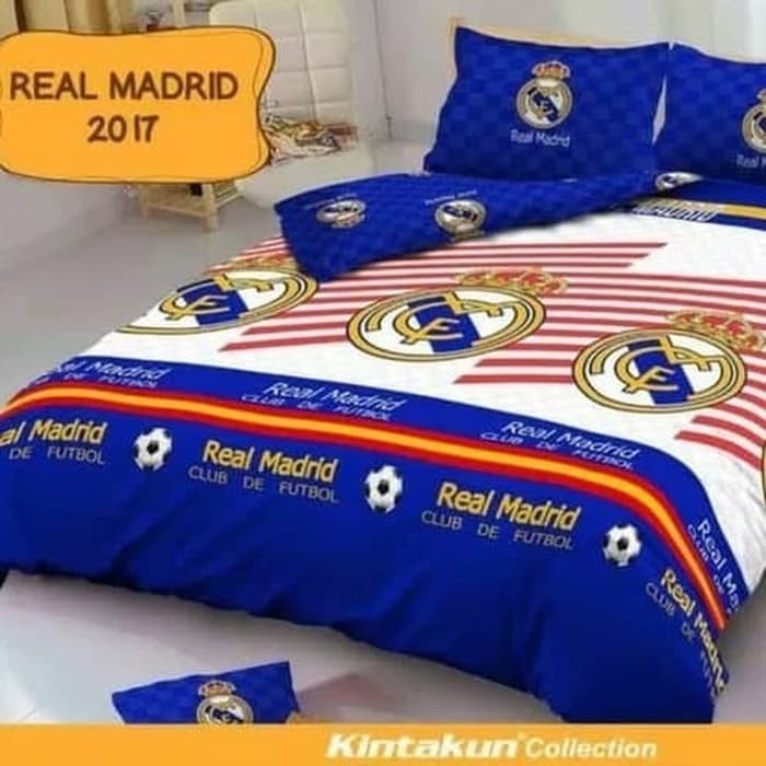 SPREI KINTAKUN DLUXE KING 180X200 REAL MADRID