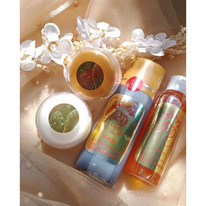 Cream Pemutih Wajah RD Gold Rinna Diazella 100% Original