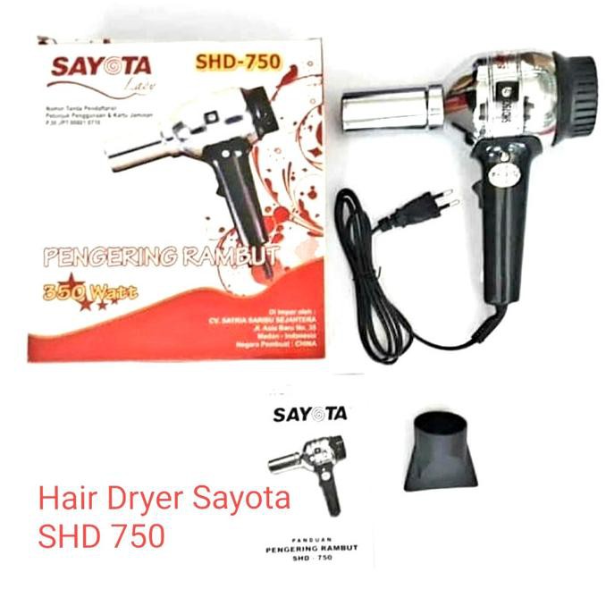 Ready Stock  Hair Dryer Sayota Shd 750 Pengering Rambut Termurah