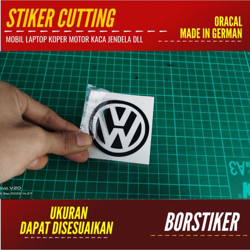 STIKER VW COMBI | STICKER CUTTING BAHAN ORACAL CUSTOM LOGO DLL