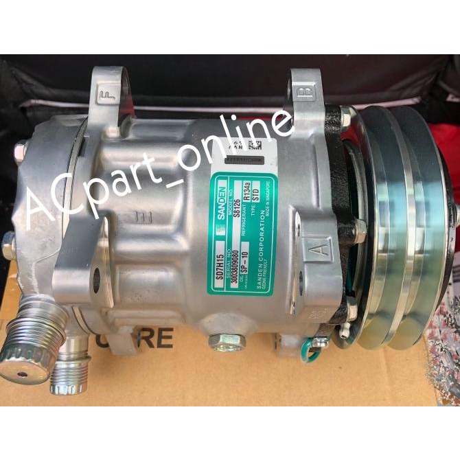 Compressor kompresor ac mobil SANDEN ORi SD708-SD7H15 -24volt