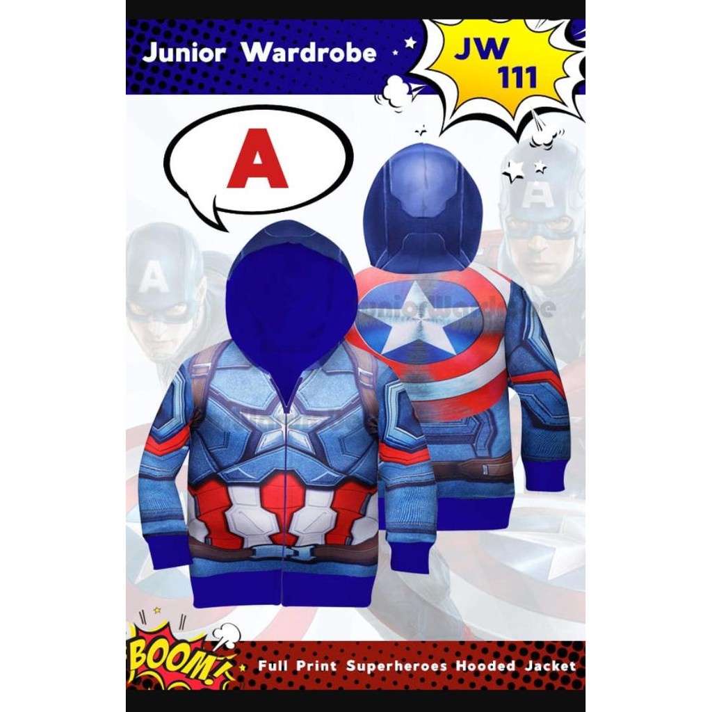 Jaket Anak Laki Import JW (2-13thn)