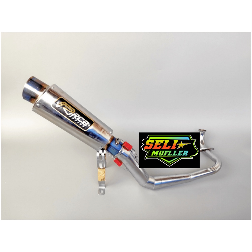 KNALPOT RACING PRO LINER ALL MATIC BASS ADEM BEAT ALL SERIES BEAT KARBU BEAT NEW GENIO SCOOPY KARBU 