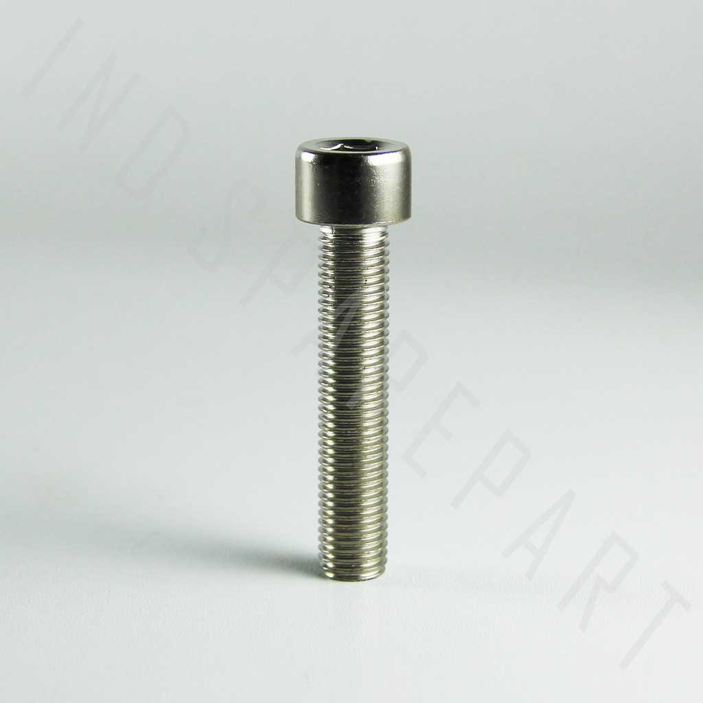 Baut-Baud-Bolt L M10x50-10x50-M 10 x 50 Kunci L8-8 mm Pitch-P 1.25