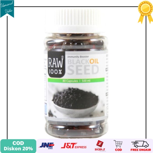 

◾COD◾ Raw 100 Black Oil Seed Jintan Oil Vertigo Imunitas Tumor Habbatussauda