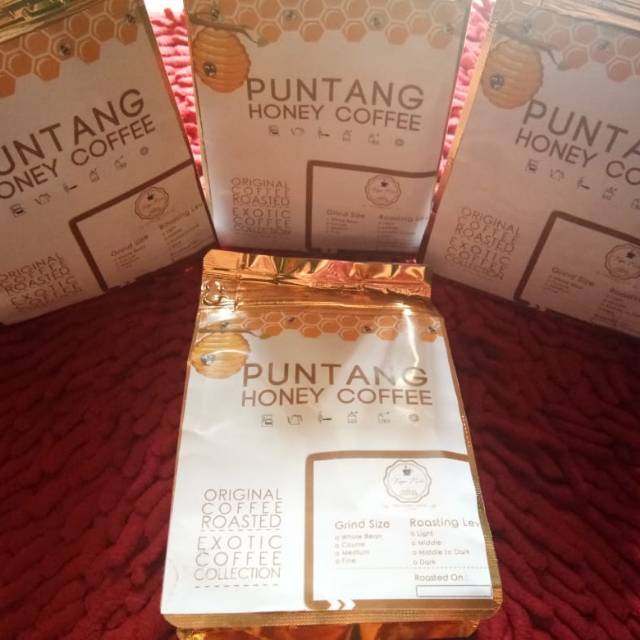 

Kopi Honey Puntang 100 gr Bubuk/Biji Merek Kopi Nih.