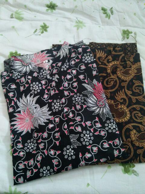 Atasan Batik Dolby Dolbi Dobby Doby Tenun Sutra Tulis Halus Katun Atbm Baron ,sarombit Atasan