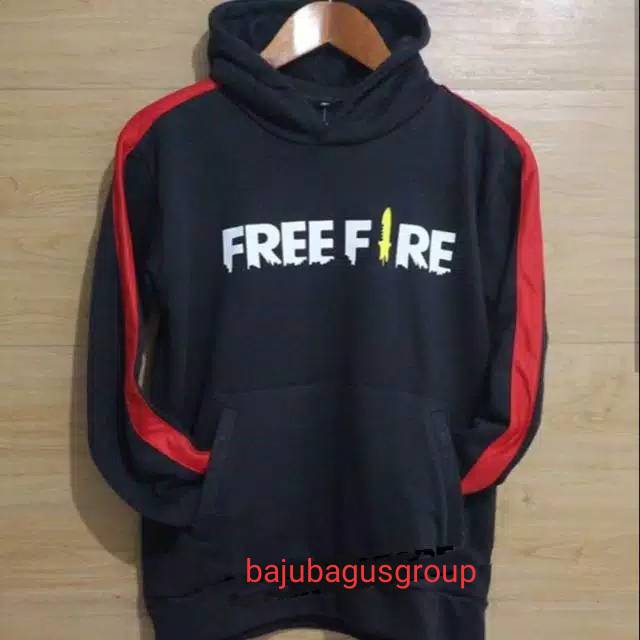 Jaket Hoodie FREE FIRE 2L 3L4L 5L