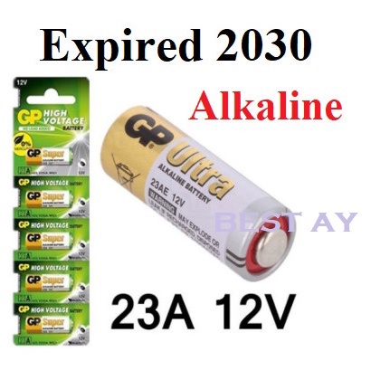 Baterai Battery Batre Remote GP 23A 27A 12V 12 Volt Super Ultra Alkaline Tegangan Tinggi