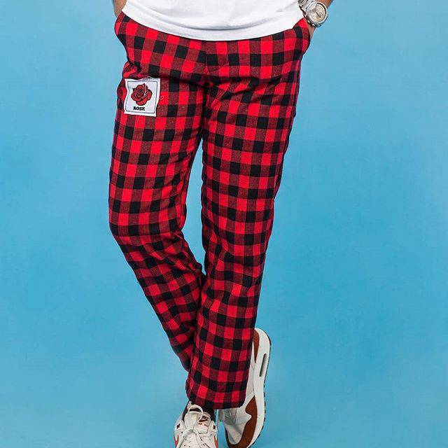 TARTAN PANTS 4CM