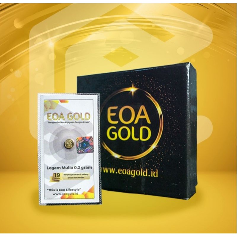 EOA GOLD 0,2 GR / LM 0,2 GR / EMAS 0,2 GR/ LOGAM MULIA / EMAS TUA