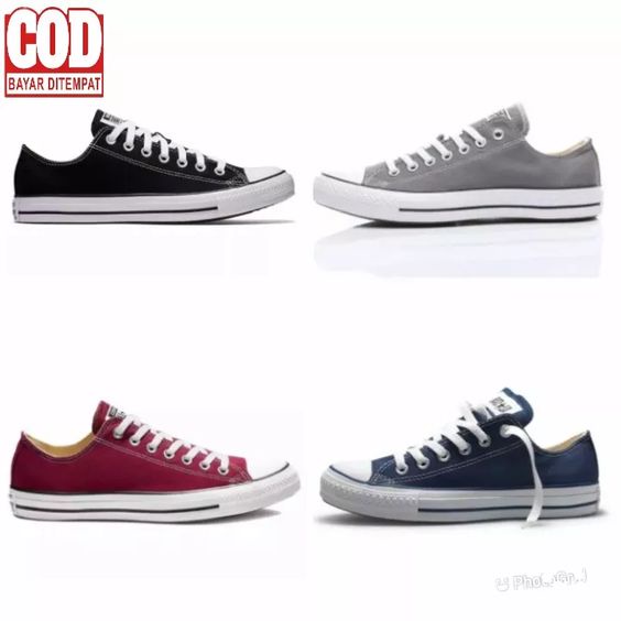 SEPATU SNEAKERS PRIA SEPATU ALL STAR PENDEK HITAM PUTIH SEPATU CONVERSE SNEAKERS WANITA SEPATU SEKOILAH KULIAH DISCOUNT !!!