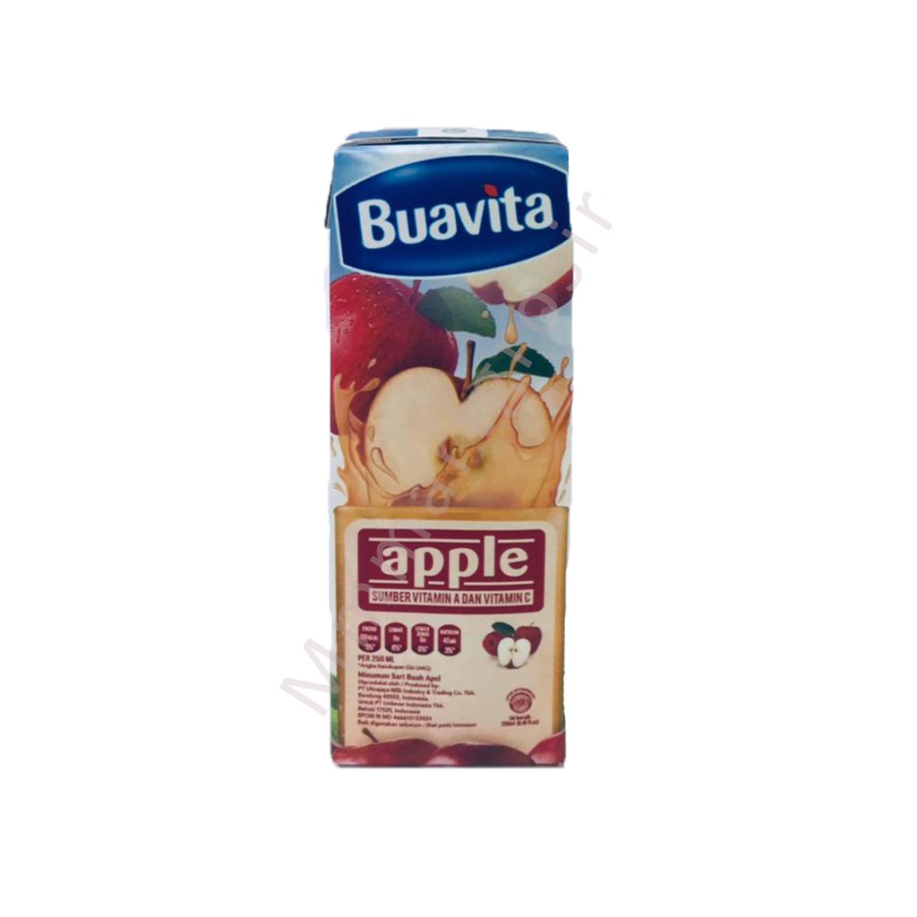 Buavita / Minuman Sari Buah / Apel / 250ml