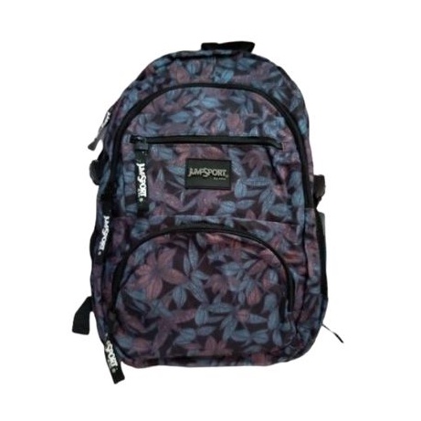 Tas ransel sekolah backpack anak perempuan bahan motif bunga - Jumpsport by alto free rain cover original