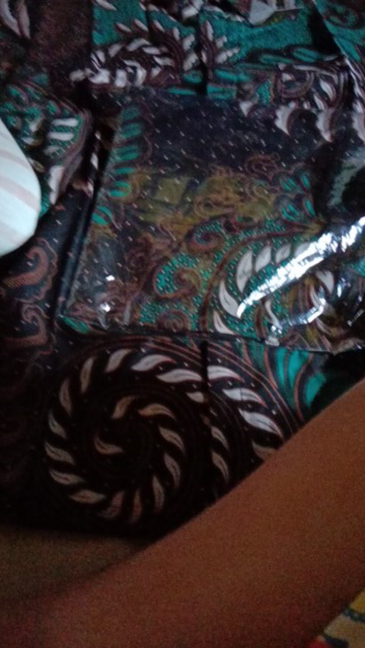 Motif Random - Kemeja Batik Hem Pendek Pria Kerja Kantor Kondangan Seragam Flash Sale Murah