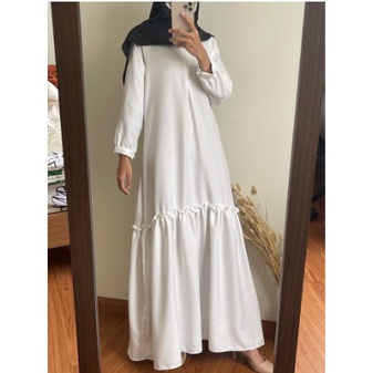 JOVINNA MAXI DRESS JUMBO SIZE S M L XL XXL Matt ITY Crepe HQ Gamis Fashion Muslim Terbaru Dress Pesta