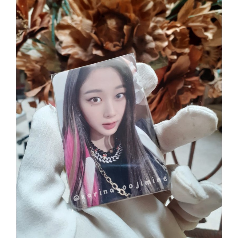 MUMO SELCA GISELLE SAVAGE PC PHOTOCARD BENEFIT BENE JP SEALED + LENTI SYNK DIVE GISELLE WINTER NINGN