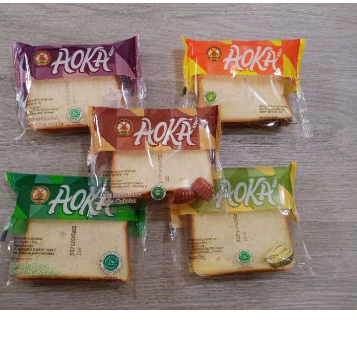 

Trendy Roti panggang AOKA lumer viral. karton, isi 60pc/karton
