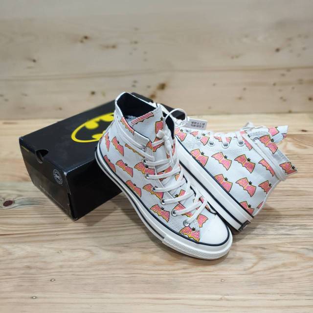 Converse 70s Hi Batman White Red