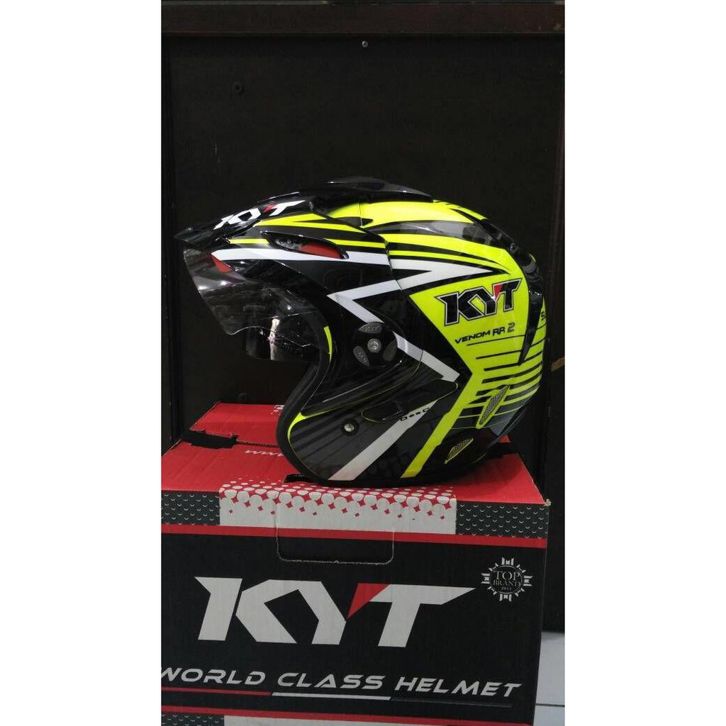 helm Kyt Venom RR super fluo series