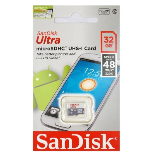 MICRO SD SANDISK 32 GB CLASS 10