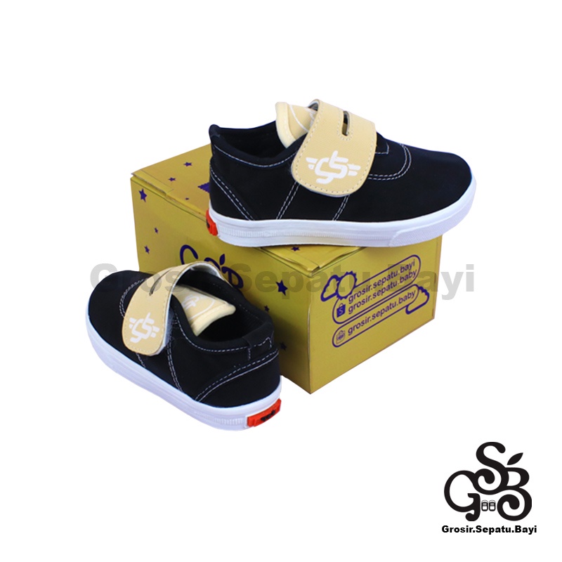 sepatu sneakers anak sepatu anak laki laki sepatu anak perempuan model casual ethan kids hitam ringan  fleksibel &amp; Anti Slip