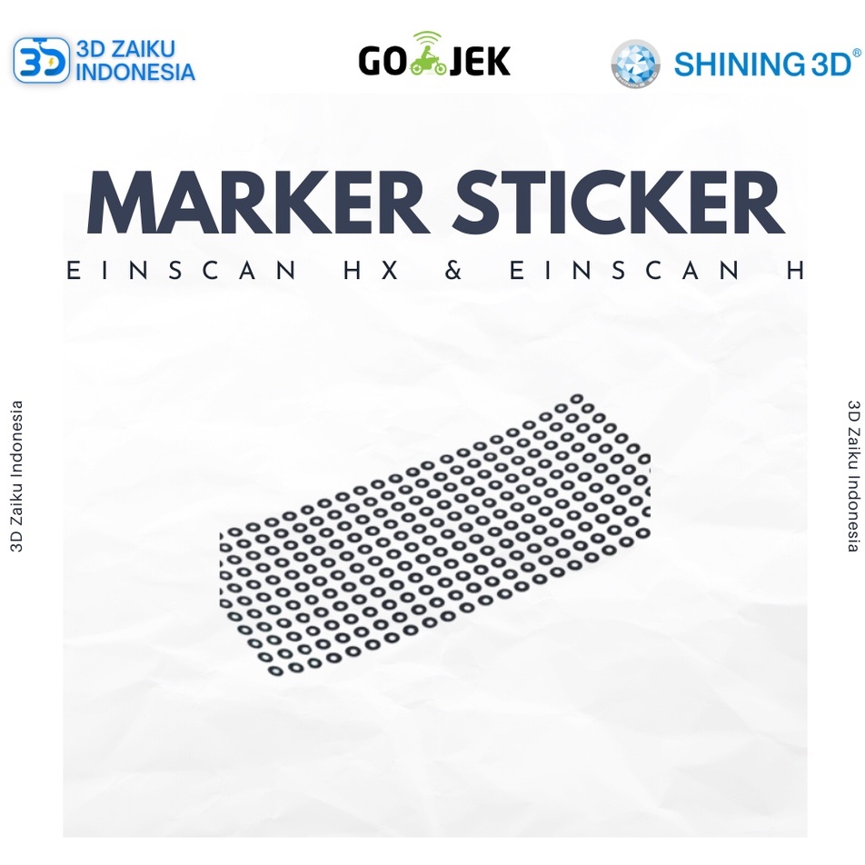 Original Einscan HX and Einscan H 3D Scanner Marker Sticker