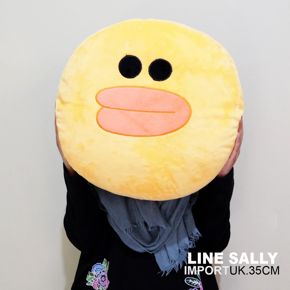 bantal boneka line sally  duck 35cm