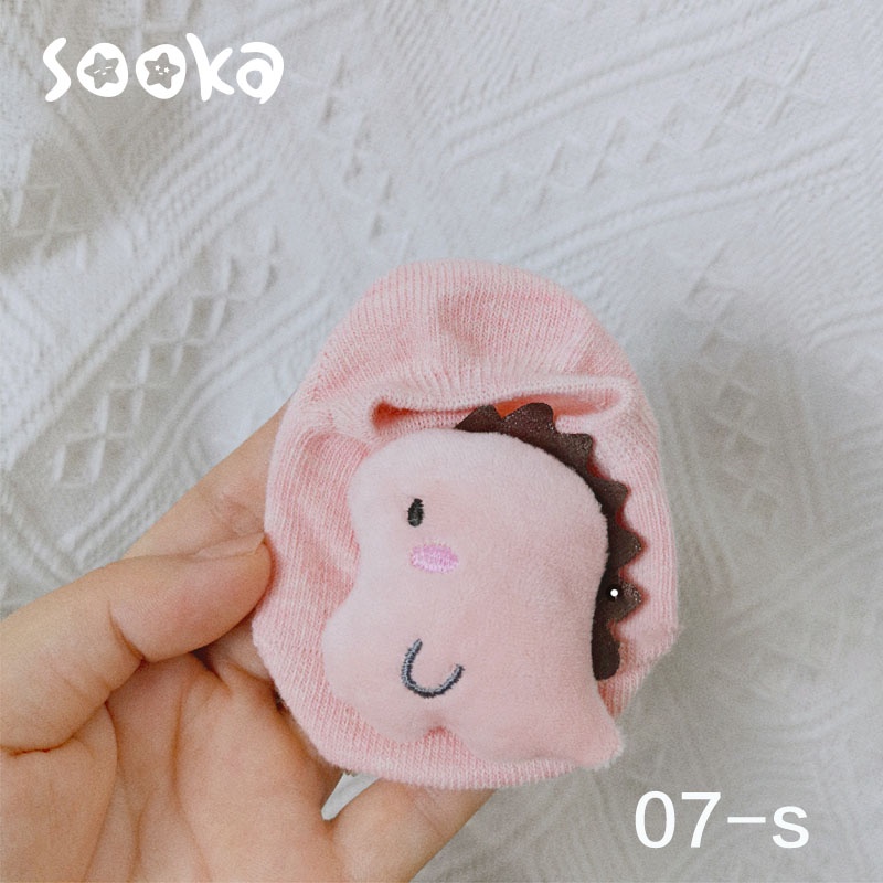 SOOKA Kaos Kaki Kartun 3D Bayi Bahan Katun dan Anak Import Terbaru Anti Selip dan lembut SK-EAA1054