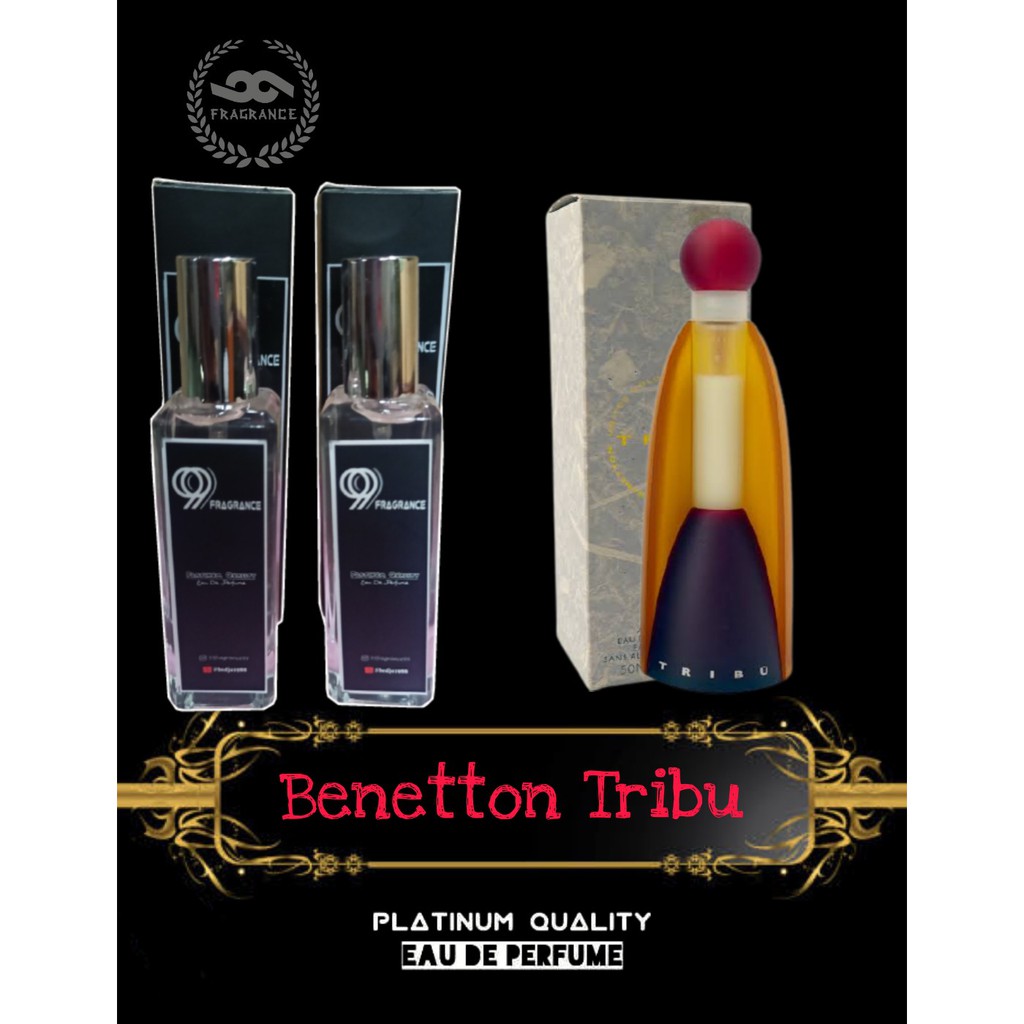 Benetton Tribu REFILL Platinum Quality by 99fragrance