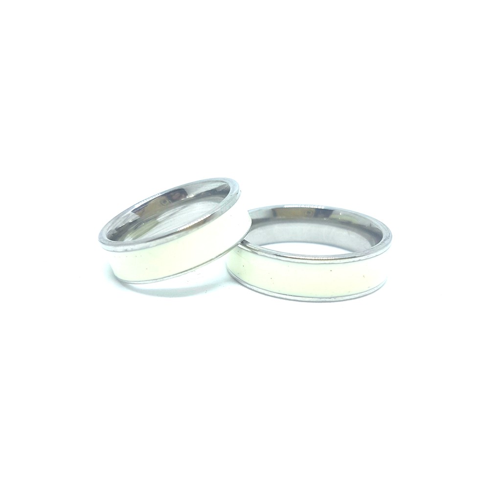 Cincin couple titanium ANTI KARAT SELAMANYA PGM CT21